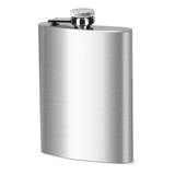 Cantil Porta Bebida De Bolso 220ml Inox 8oz - Whisky Uísque