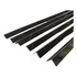 Cantoneira Alumínio 1 2 Preto Parede 12mmx12mm 20 Brs 02mts