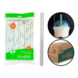 Canudo Biodegradavel Milk Shake