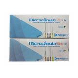 Cânula Facial Fabinject Kit Com 22 X 50mm E 25 X 38 20 Un