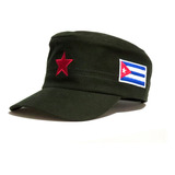 Cap Cubano + Estrela Comunismo Boné Bordado Cuba Tripalium