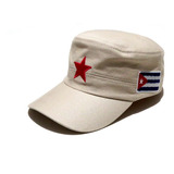 Cap Cubano Estrela Vermelha Bordado Boné Cuba Tripalium