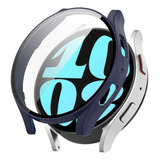 Capa Acrilica Com Vidro Temperado Para Galaxy Watch 6 44mm
