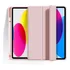 Capa Anti Impacto Rosa Para iPad 10ª Com Suporte Para Pencil
