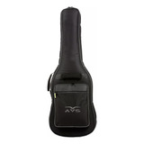 Capa Bag Para Guitarra Avs Ch200 Acolchoada Super Luxo Cor Preto