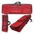 Capa Bag Vermelho Para Teclado Behringer Umx490 Master Luxo