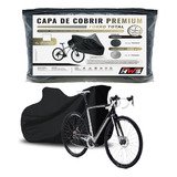 Capa Bicicleta Impermeável Marca Hws Forrada Couro Ecológico