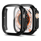 Capa Bumper + Pelicula P/ Apple Watch 8 Ultra 41mm 45mm 49mm