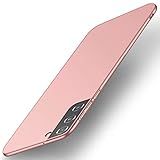 Capa Capinha Acrílica Fosca Ultra Fina Para Samsung Galaxy S22 Normal Tela 6.1 Case Slim Premium (rosa)