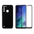 Capa Capinha Case Aveludada P/ Moto One Fusion + Pelicula