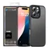 Capa Capinha Case Premium Matte Para iPhone 16 Pro - Preto, Anti Impacto Case