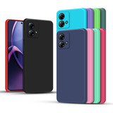 Capa Capinha Compatível Motorola Moto G84 Silicone Aveludada