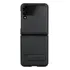 Capa Capinha Nillkin Qin Para Galaxy Z Flip 4 5g Case Couro Cor Preta