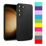 Capa Capinha Para Galaxy S23 Silicone Aveludado Com Proteção
