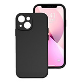 Capa Capinha Para iPhone 14 14 Pro Max Plus Silicone Premium Cor Preto