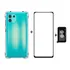Capa Capinha + Pelicula Camera +p 3d  Para Moto Edge 20 Lite Cor Transparente Anti Shock