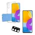 Capa Capinha + Pelicula Gel + Pl Camera P/ Galaxy M52 5g 6.7