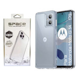 Capa Capinha Space Clear Compatível Com Motorola Moto G14 5g