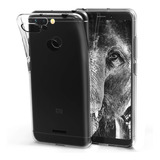 Capa Capinha Transparente Para Xiaomi Redmi 6 Tela 5.45 2018