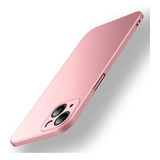 Capa Capinha Ultra Fina Para iPhone 16 Pro Max Case Acrílica Fosca Rosa   Danet