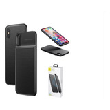 Capa Carregador Sem Fio Baseus 2em1 5000mah Para Ip X xs