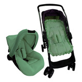 Capa Carrinho Universal Moises Capa Bebê Conforto Completa Cor Militar