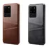Capa Carteira Cartão Galaxy S23 S23+ S23 Ultra Couro Premium