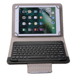 Capa Case C/ Teclado Bluetooth P/ Tablet 9-10 Pol Universal