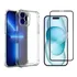 Capa Case Capinha P/ iPhone 16 16 Plus 16 Pro Max + Pelicula