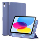 Capa Case Esr Magnética Anti Impacto Para iPad 10 10 9 Pol Cor Roxo