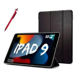 Capa Case Para iPad 9 10.2 Varias Cores + Pelicula + Caneta