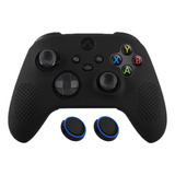 Capa Case Silicone Para Controle Xbox Séries X S   2 Grips