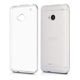 Capa Case Silicone Tpu Htc One M7 810e Pelicula De Vidro