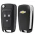 Capa Chave Canivete Gm 3b Onix Cruze Cobalt Sonic 2012/2015