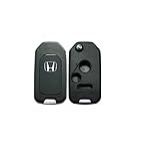 Capa Chave Canivete Honda Civic Fit Crv City Mod Orig 2 Botões   Panic Com Lamina