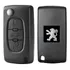 Capa Chave Canivete Peugeot 406 407 408 3 Botões