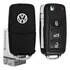 Capa Chave Canivete Vw Gol Fox Golf Up Jetta Voyage G6 Gvi