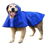 Capa Chuva Pet Cachorro Nylon Emborrachado G Regulável