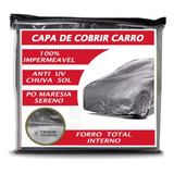 Capa Cobrir Carro Impermeavel Forrada - Chuvas Proteção * Uv