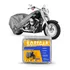 Capa Cobrir Moto Proteção Sol Chuva P M G  Forrada Original