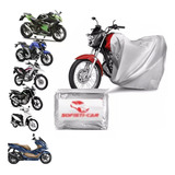 Capa Cobrir Moto Térmica Sol Chuva 100% Forrada Impermeável