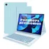 Capa Com Teclado Wifi Slim Tablet Samsung Galaxy A9 8.7 Pol Cor Azul-claro