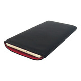 Capa Couro Forro Vermelho