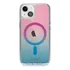Capa Customic Para iPhone 14 Impactor Clear Ms Gr Rosa+azul