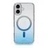 Capa Customic Para iPhone 16 Impactor Clear Magsafe Gr Azul