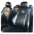 Capa De Banco Estilo Premium 100% Couro Para Fiat
