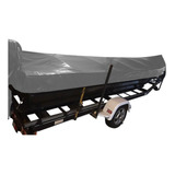 Capa De Barco Semi Chato 6m Para Canoa Sol Chuva
