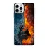 Capa De Celular Guitarra Violão Fogo E Água Capinha