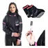 Capa De Chuva Feminina Motoqueira Linda Galocha Impermeável
