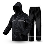 Capa De Chuva Motoqueiro Motoboy Moto Conjunto Impermeável